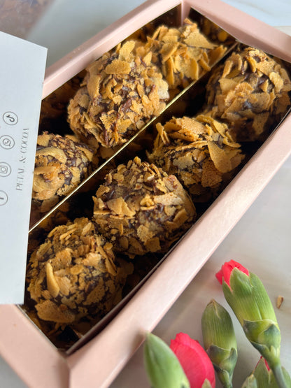 Milk Chocolate Ganache Truffles (Nut-Free) — Box of 8