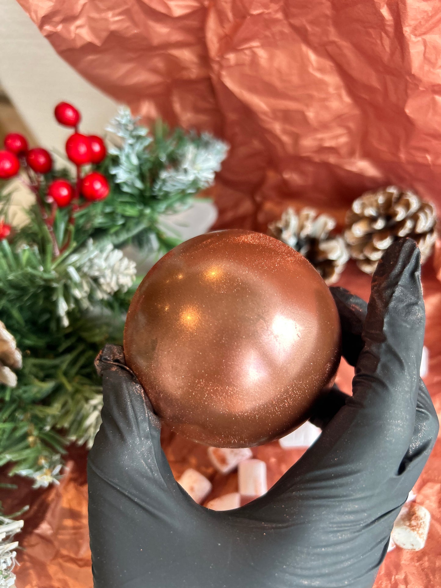 Hot Chocolate Bomb Ornament